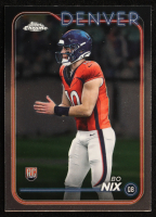 Bo Nix 2024 Topps Chrome #206 Bo Nix RC at PristineAuction.com