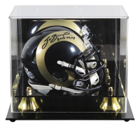 Sam Bradford Signed Rams Speed Mini Helmet Inscribed "2010 OROY" with Display Case (Beckett) at PristineAuction.com