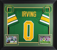 Bucky Irving Signed Custom Framed Jersey (Beckett) at PristineAuction.com