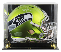 Cooper Kupp Signed Seahawks Full-Size Authentic On-Field Flash Alternate Speed Helmet with Display Case (Fanatics) at PristineAuction.com