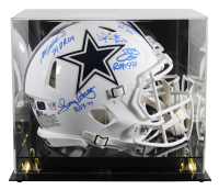 Cowboys Rookies of the Year Full-Size Authentic On-Field Alternate Speed Helmet Signed & Inscribed By (5) with Dak Prescott, Emmitt Smith, Micah Parsons (Fanatics & Beckett) at PristineAuction.com