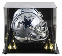 Randy White Signed Cowboys Speed Mini Helmet Inscribed "HOF 94" with Display Case (Beckett) at PristineAuction.com