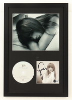 Taylor Swift Signed Custom Framed "The Tortured Poets Department" CD Album Insert Display With Disc (Beckett) at PristineAuction.com