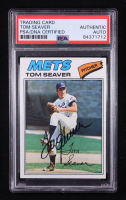 Tom Seaver Signed 1977 Topps #150 (PSA Encapsulated) at PristineAuction.com