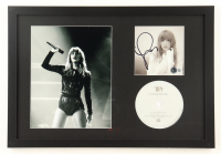 Taylor Swift Signed Custom Framed "The Tortured Poets Department" CD Album Insert Display With Disc (Beckett) at PristineAuction.com