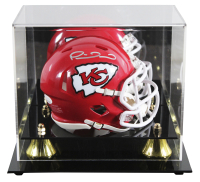 Patrick Mahomes Signed Chiefs Speed Mini Helmet with Display Case (JSA) at PristineAuction.com
