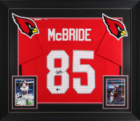 Trey McBride Signed Custom Framed Jersey (Beckett) at PristineAuction.com