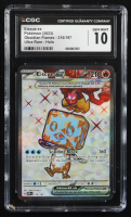 Eiscue ex 2025 Pokemon Obsidian Flames #210 (CGC 10) at PristineAuction.com