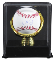 Will Smith Signed OML Baseball with Gold Glove Display Case (Fanatics) at PristineAuction.com