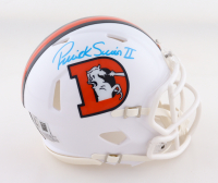 Patrick Surtain II Signed Broncos Throwback Alternate Speed Mini Helmet (Beckett) at PristineAuction.com