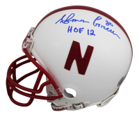 Ahman Green Signed Nebraska Cornhuskers Mini Helmet Inscribed "HOF 12" (Beckett) at PristineAuction.com
