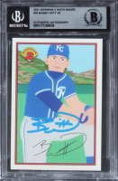 Bobby Witt Jr. Signed 2021 Bowman X Keith Shore #28 RC (BGS | Auto 10) at PristineAuction.com