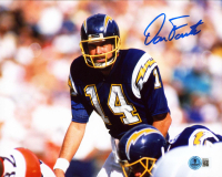 Dan Fouts Signed Chargers 8x10 Photo (Beckett) at PristineAuction.com