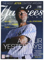 Derek Jeter Signed 2014 Yankees Magazine (MLB & Beckett) at PristineAuction.com