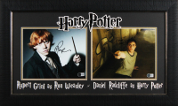 Daniel Radcliffe & Rupert Grint Signed "Harry Potter" Custom Framed Photo Display (Beckett) at PristineAuction.com