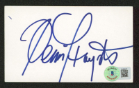 Dennis Haysbert Signed 3x5 Index Card (Beckett) at PristineAuction.com