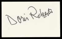 Doris Roberts Signed 3x5 Index Card (Beckett) at PristineAuction.com