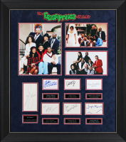 "Fresh Prince of Bel-Air" Custom Framed Cut Display Cast-Signed By (7) with Will Smith, James Avery, Alfonso Ribeiro (Beckett) at PristineAuction.com