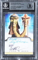 Greg Proops & Scott Capurro Signed "Star Wars" Custom Trading Card (BGS) at PristineAuction.com