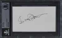Ivan Reitman Signed 3x5 Index Card (BGS) at PristineAuction.com