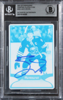 Jack Eichel Signed 2021 Parkhurst Printing Plates Cyan #252 (BGS) at PristineAuction.com