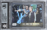 J.J. Abrams Signed 2016 Topps Chrome Star Wars The Force Awakens BTS #5 (BGS) at PristineAuction.com