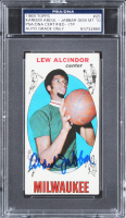 Kareem Abdul-Jabbar Signed 1969 Topps #25 RC (PSA | Auto 10) at PristineAuction.com