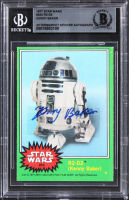Kenny Baker Signed 1977 Star Wars R2-D2 #253 (BGS) at PristineAuction.com