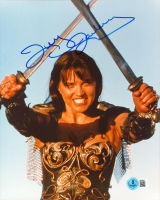 Lucy Lawless Signed "Xena: Warrior Princess" 8x10 Photo (Beckett) at PristineAuction.com