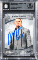 Matt Hardy Signed 2021 Upper Deck AEW Spectrum #86 (BGS) at PristineAuction.com