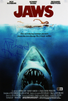 Richard Dreyfuss Signed "Jaws" 12x18 Movie Poster (Beckett) at PristineAuction.com