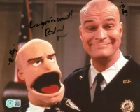 Richard Moll Signed "Night Court" 8x10 Photo Inscribed "See You In Court!", "Bull" & "Bully" (Beckett) at PristineAuction.com