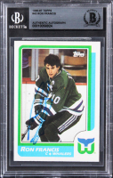 Ron Francis Signed 1986 Topps #43 (BGS) at PristineAuction.com