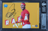 Rafael Nadal Signed 5x7 Promo Card (BGS) at PristineAuction.com