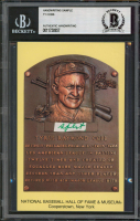 Ty Cobb Hand-Written Cut on Hall of Fame Plaque Postcard (BGS) at PristineAuction.com
