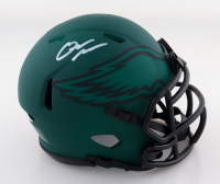 Quinyon Mitchell Signed Eagles Speed Mini Helmet (JSA) at PristineAuction.com