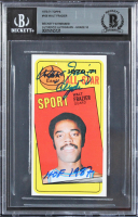Walt Frazier Signed 1970 Topps #106 Inscribed "HOF 1987" (BGS | Auto 10) at PristineAuction.com