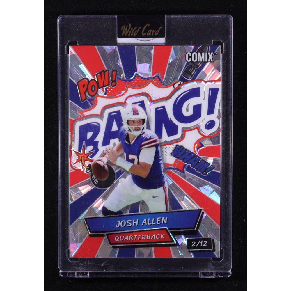 Josh Allen 2025 Wild Card Comix #ACBRB-JA #2/12 at PristineAuction.com