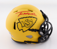 Trent McDuffie Signed Rave Alternate Chiefs Speed Mini Helmet (Beckett) at PristineAuction.com