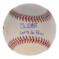 Bryan Reynolds Signed OML Baseball Inscribed "Let's Go Bucs" (MLB & Fanatics) at PristineAuction.com