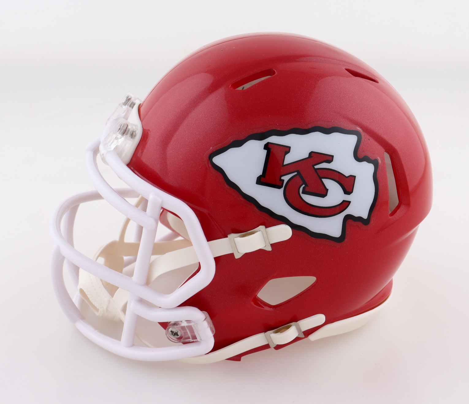 Trent McDuffie Signed Chiefs Speed Mini Helmet (Beckett) at PristineAuction.com Trent McDuffie Signed Chiefs Speed Mini Helmet (Beckett) at PristineAuction.com