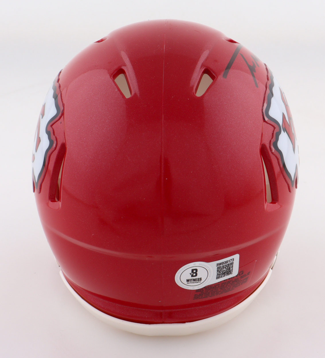 Trent McDuffie Signed Chiefs Speed Mini Helmet (Beckett) at PristineAuction.com Trent McDuffie Signed Chiefs Speed Mini Helmet (Beckett) at PristineAuction.com