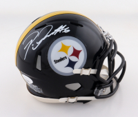 Patrick Queen Signed Steelers Speed Mini Helmet (JSA) at PristineAuction.com