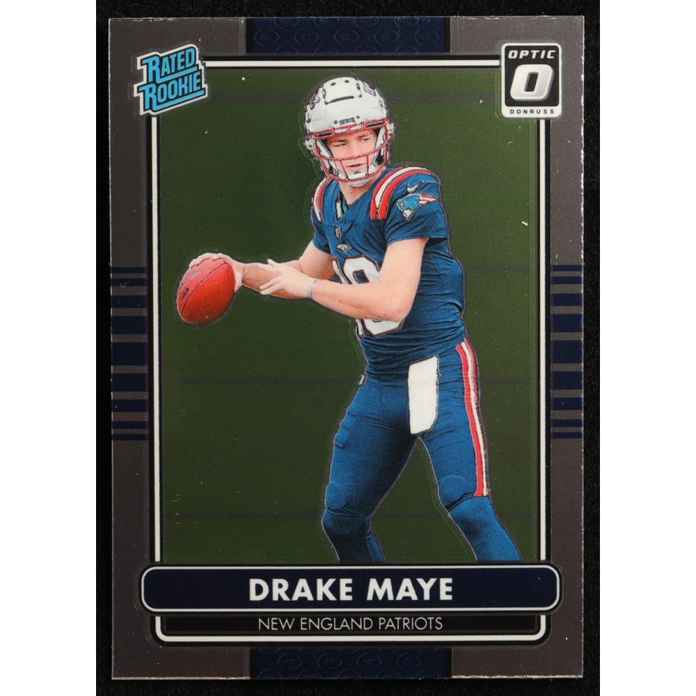 Drake Maye 2024 Donruss Optic '14 Retro Series #3 RC at PristineAuction.com