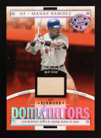 Manny Ramirez 2001 Donruss Class of 2001 Diamond Dominators Sox Bat #DM1 #293/725 at PristineAuction.com