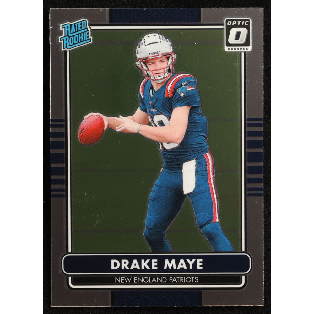 Drake Maye 2024 Donruss Optic '14 Retro Series #3 RC at PristineAuction.com