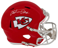 Christian Okoye Signed Chiefs Full-Size Speed Helmet (Schwartz) at PristineAuction.com