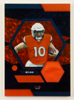 Bo Nix 2024 TruCreator Jumbo Cracked Ice #06 #JCBN RC at PristineAuction.com