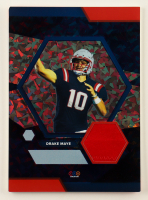 Drake Maye 2024 TruSport Jumbo Trucreator Cracked Ice #10 #JCDM JSY RC at PristineAuction.com