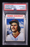 Dennis Eckersley Signed 1979 Hostess #145 (PSA Encapsulated) at PristineAuction.com